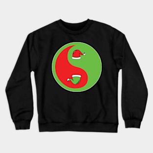 Christmas Yin-Yang 4 Crewneck Sweatshirt